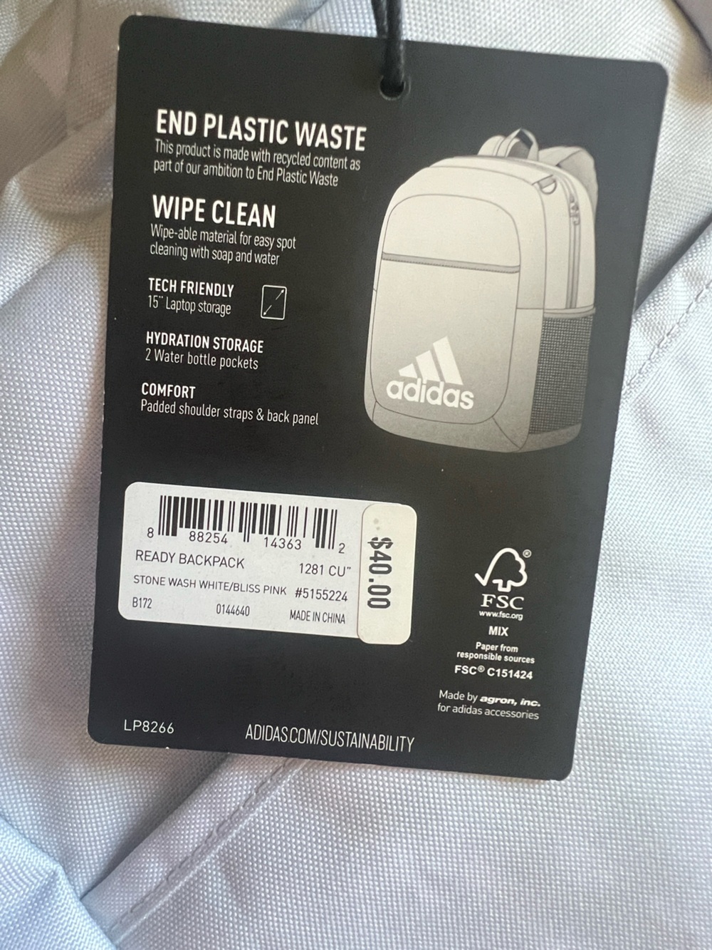 Adidas Ready Backpack - Picture 8 of 8
